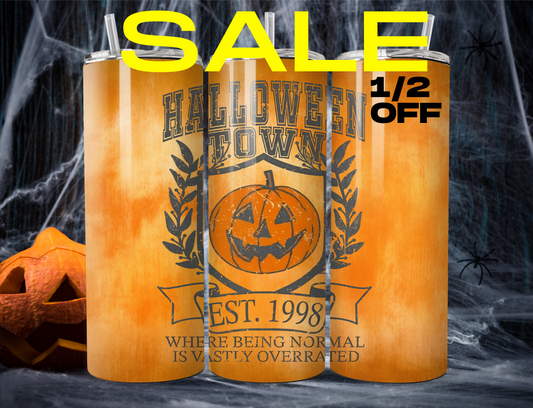 Halloween Sale Tumbler $12.50