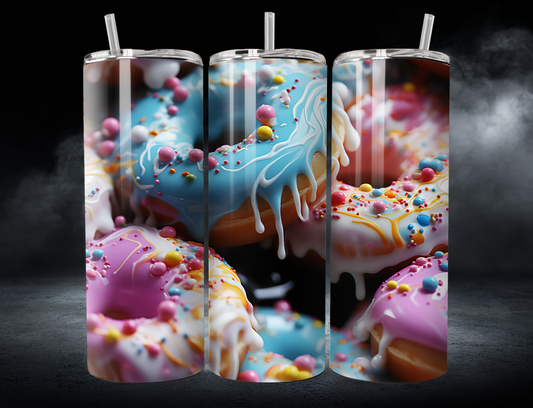 20oz 3D Donut Tumbler