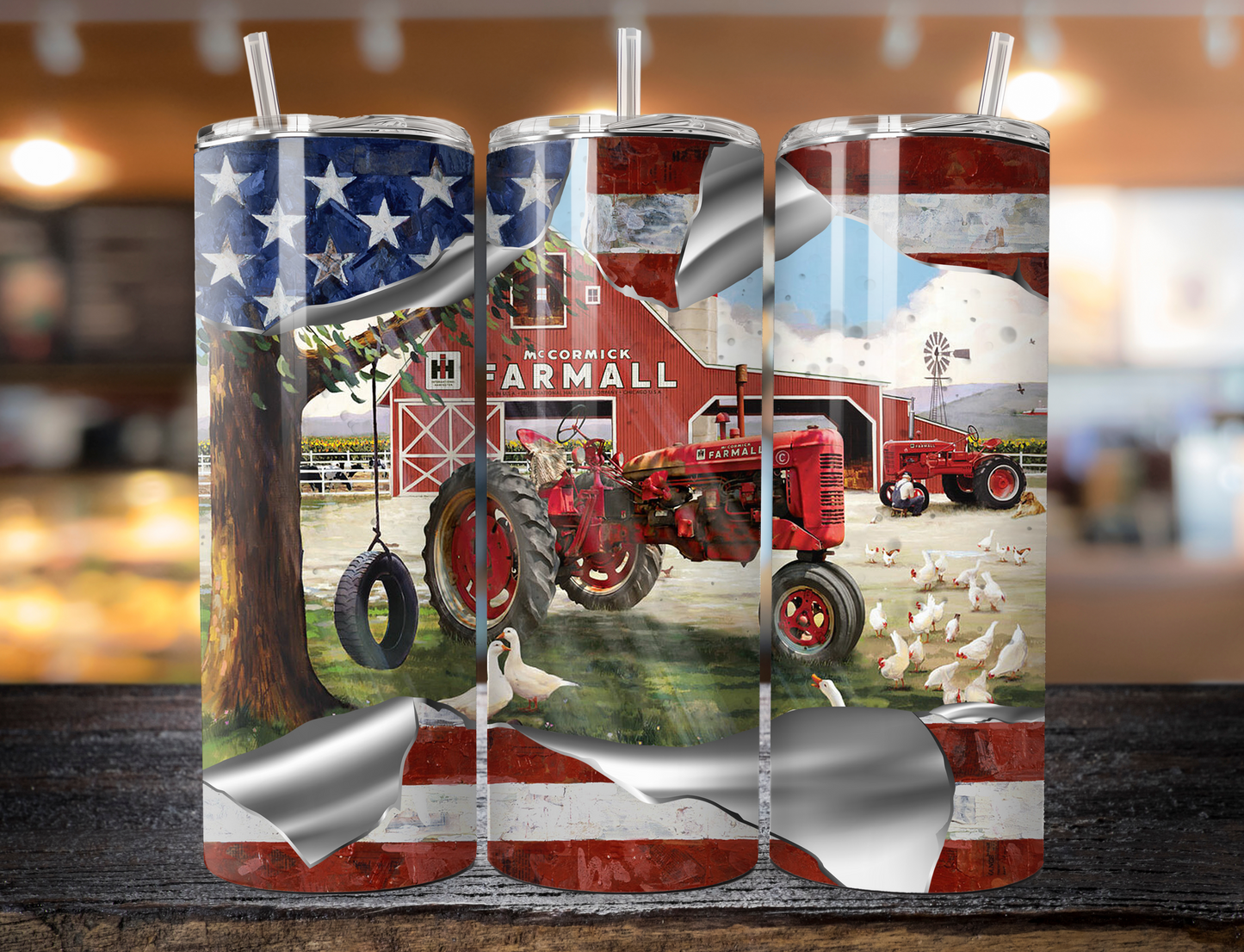 Farm Tractor 20oz Tumbler