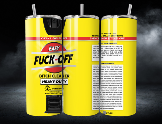 20oz Easy Fuck-Off Tumbler