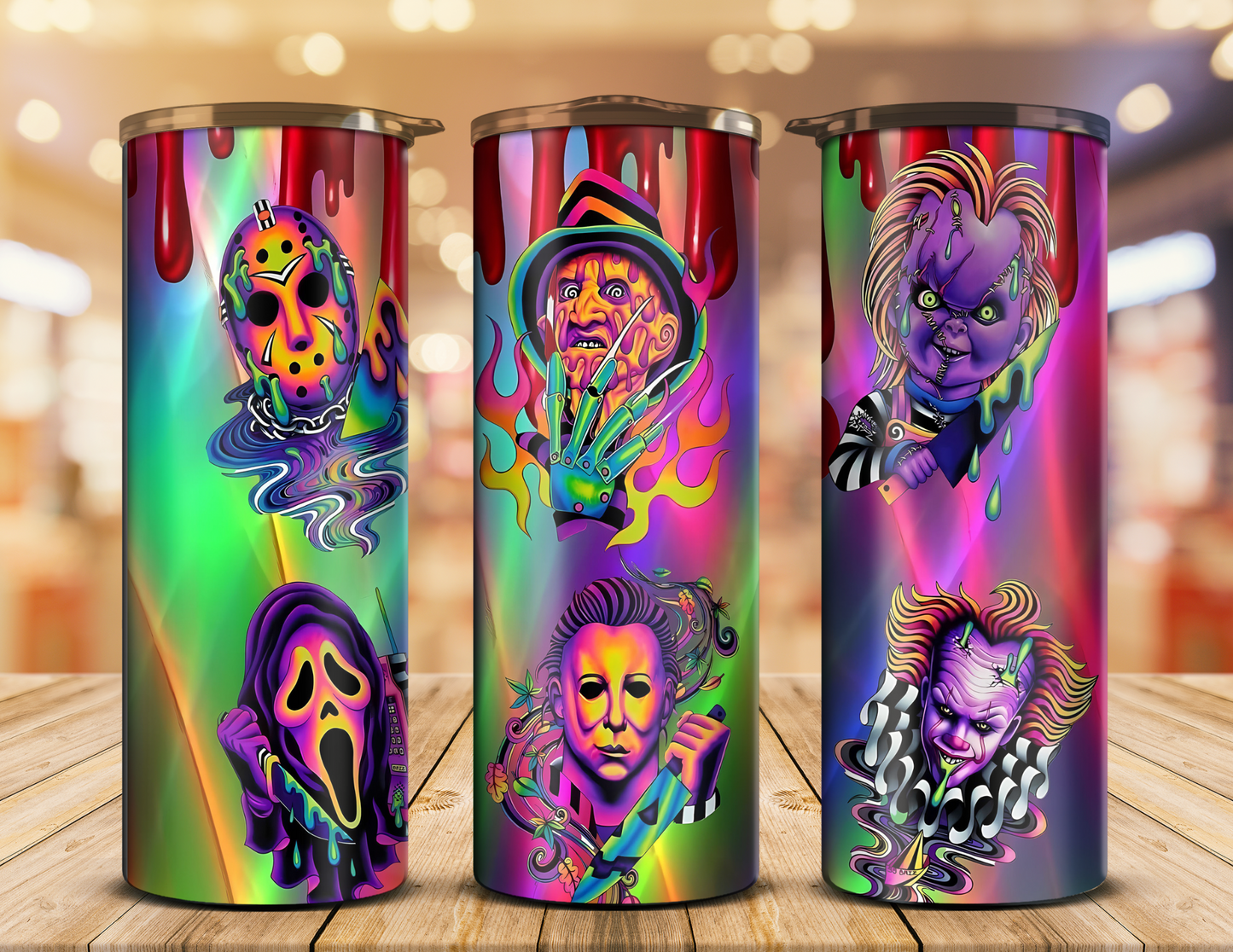 Horror Vibrant Tumbler